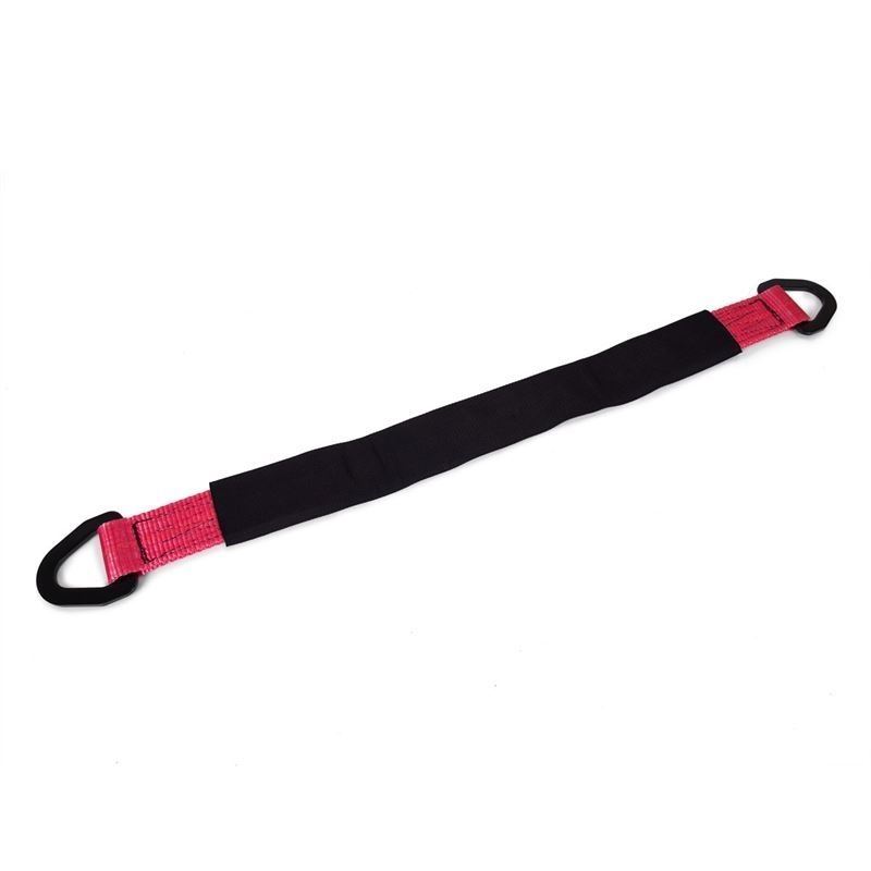 2 Inch x 30 Inch Axle Strap w/ D-Rings Red
