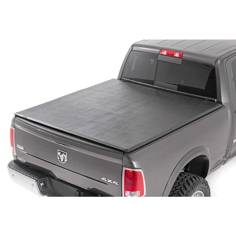 Soft Tri-Fold Bed Cover 6'4" Bed Dodge 15