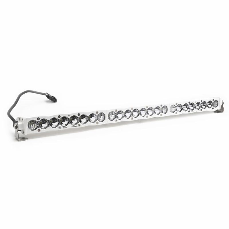 S8 White Straight LED Light Bar (30 Inch, Driving/