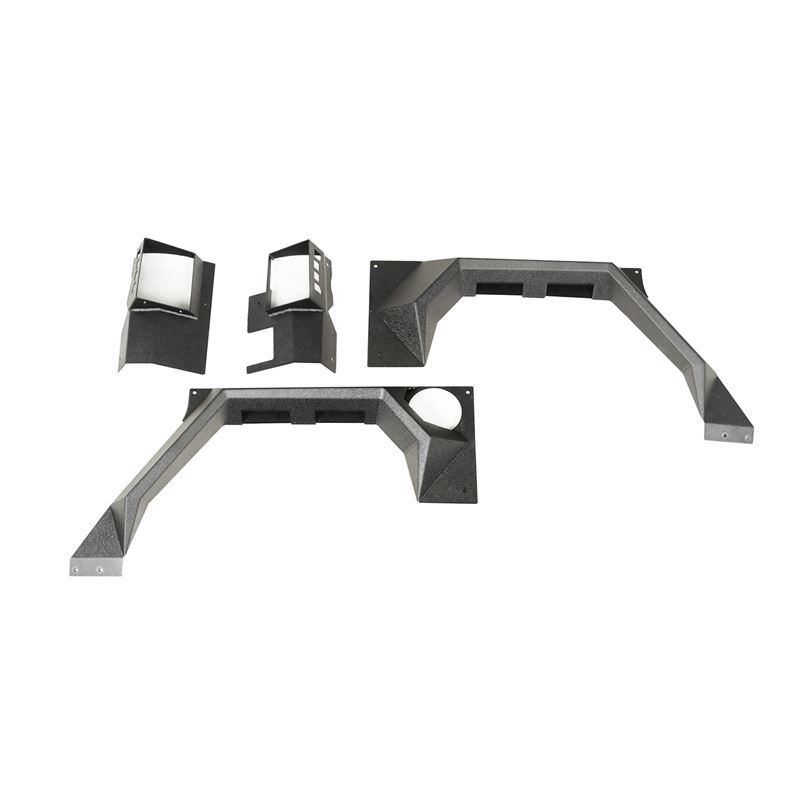 XHD Armor Fender Kit, Rear, Pair; 07-18 Jeep JKU,