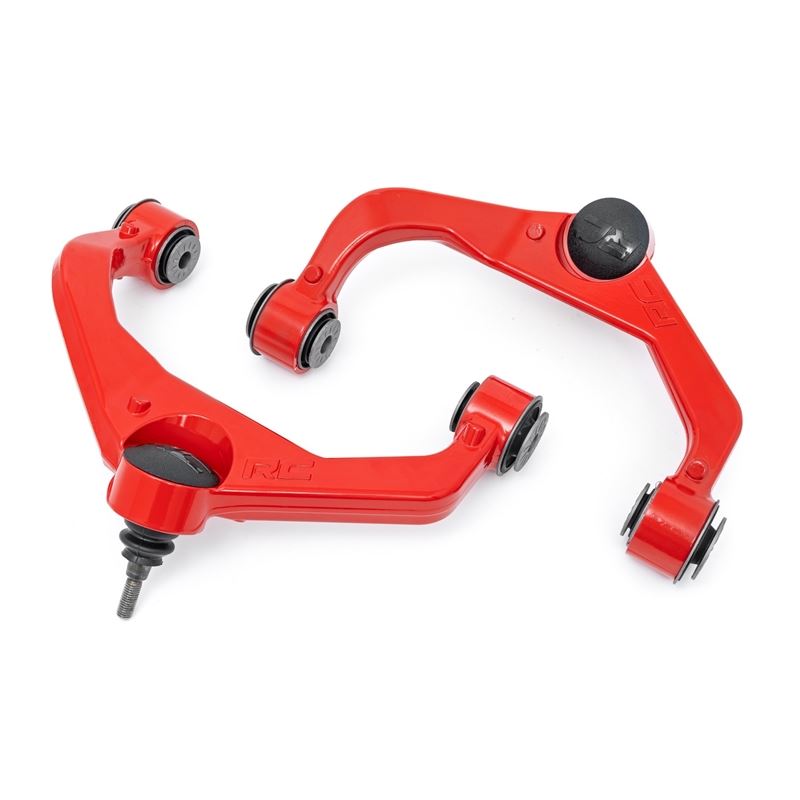 Red Forged Upper Control Arms 3.5 Inch Lift Chevy/