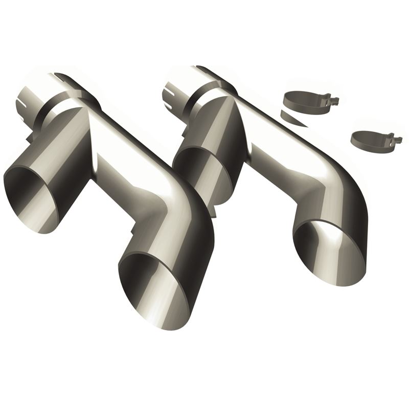 2.25in. Round Polished Exhaust Tip (35218)