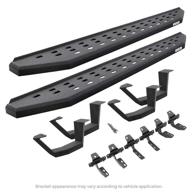 RB20 Running Boards with Mounting Brackets, 2 Pair