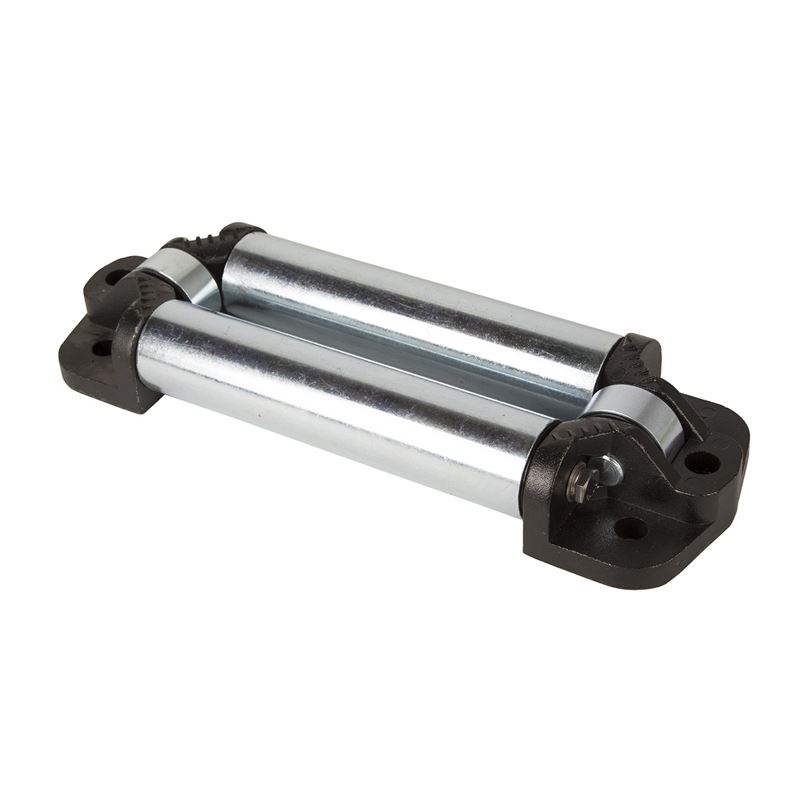 Winch Fairlead, Roller, 4-Way, Black