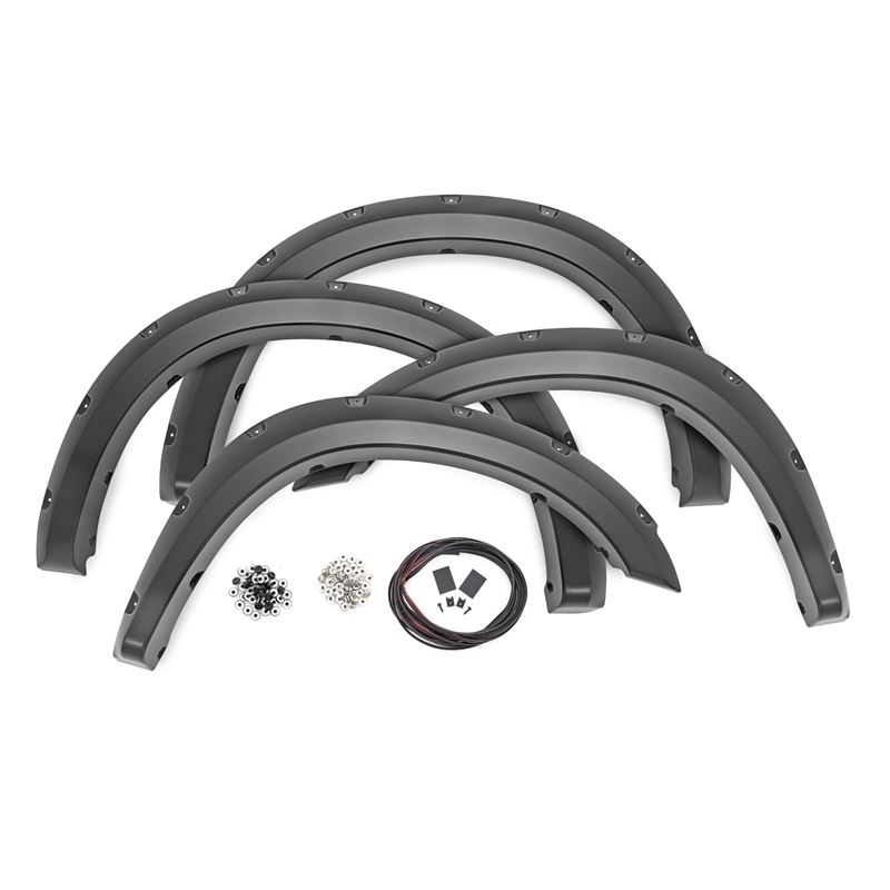 Pocket Fender Flares PXR Brilliant Black Ram 2500