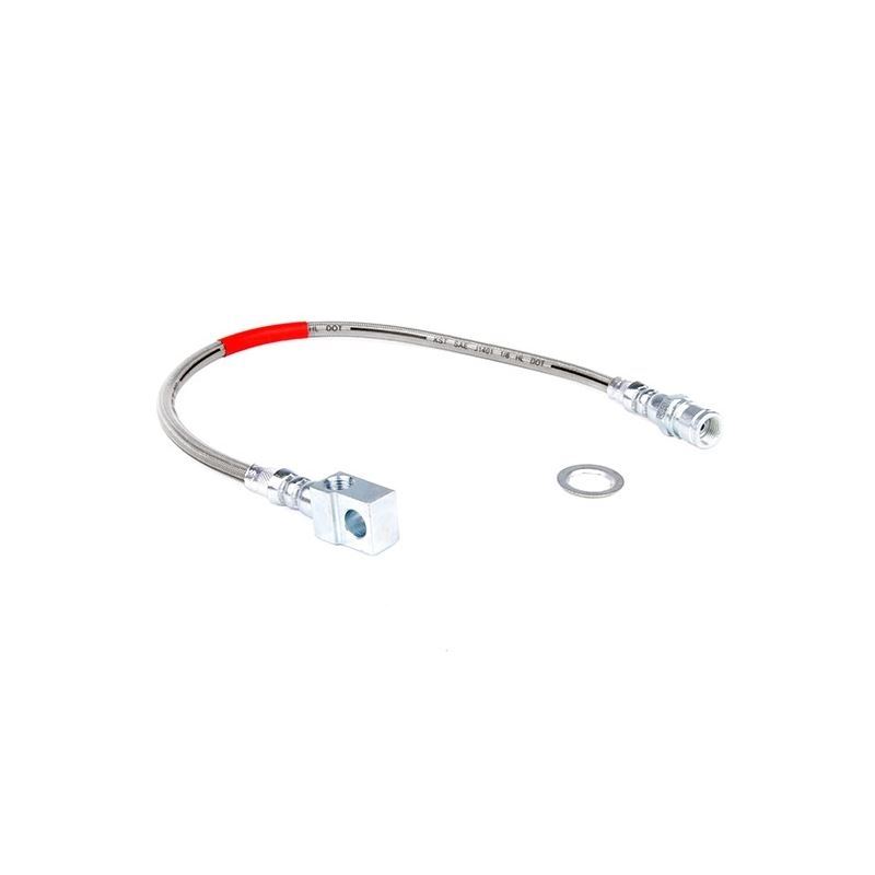 Extended Rear Stainless Steel Brake Line 71-87 PU/