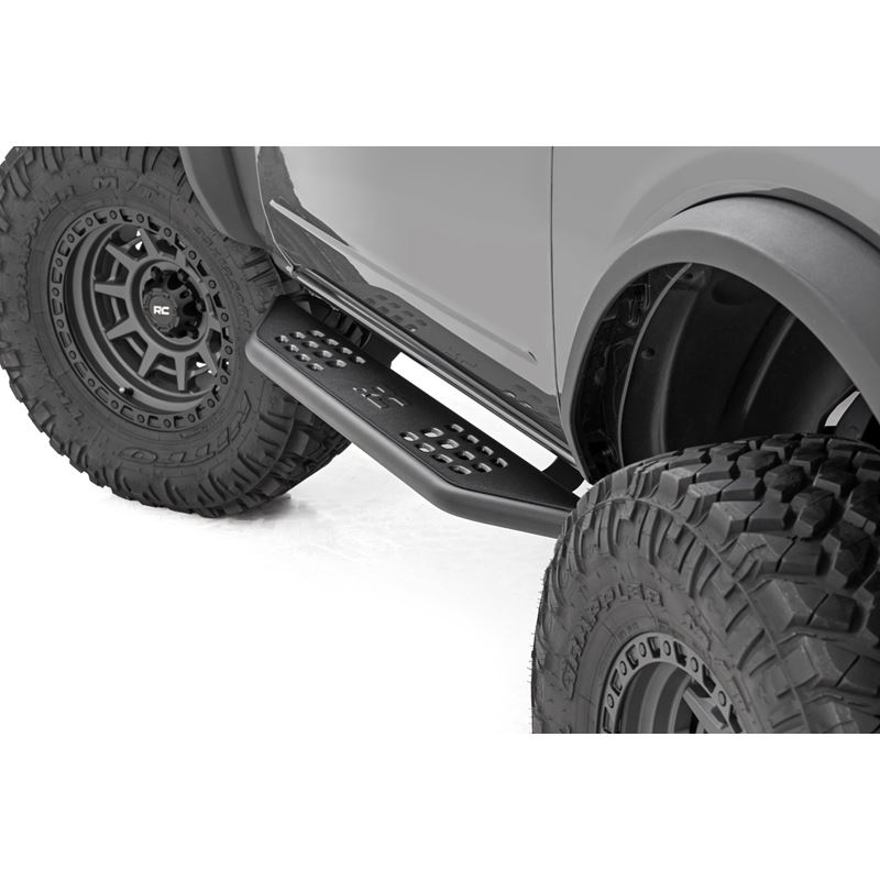 OV2 Running Boards Side Step Bars 2-Door Bronco (2