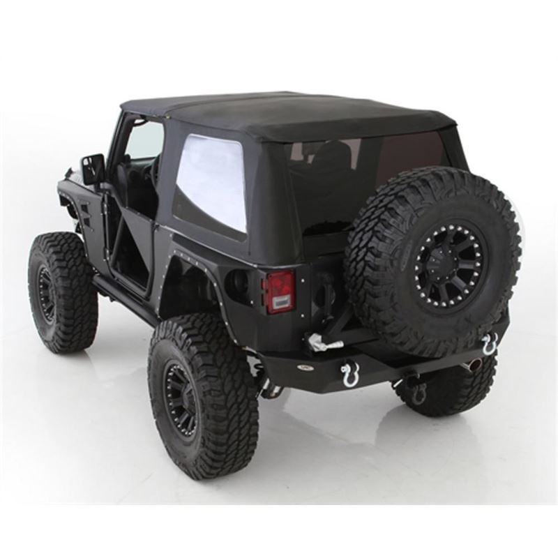 Bowless Combo Top Kit W/Tinted Windows -Black Diam