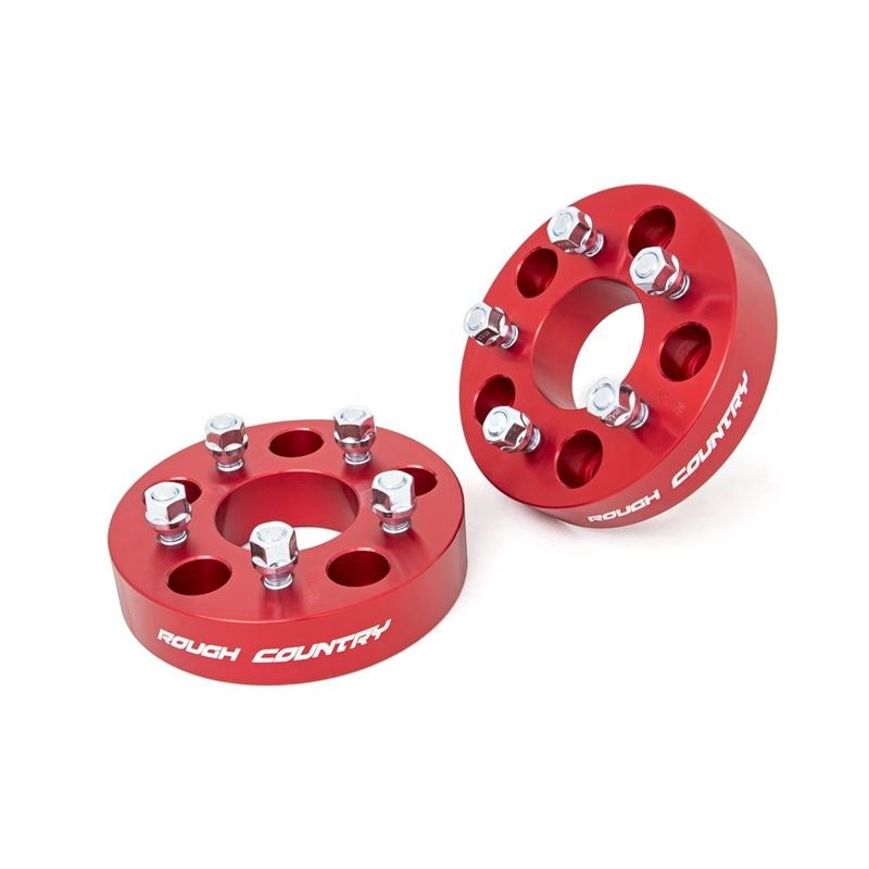 Wheel Adapters 5x5 to 5x4.5 Adapters Red 6061-T6 A