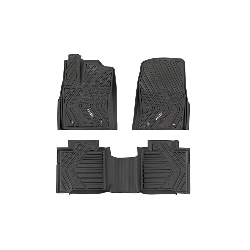 Flex-Fit Floor Mats FR and RR CrewMax Toyota Tundr