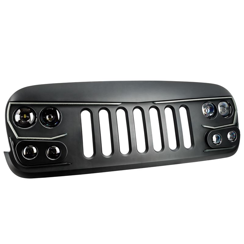 5817-504 - VECTOR Series Full LED Grill- Jeep Wran