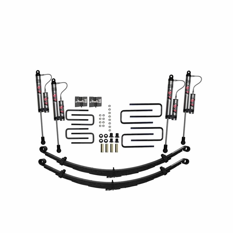 6 In. Suspension Lift Kit With ADX 2.0 Remote Rese