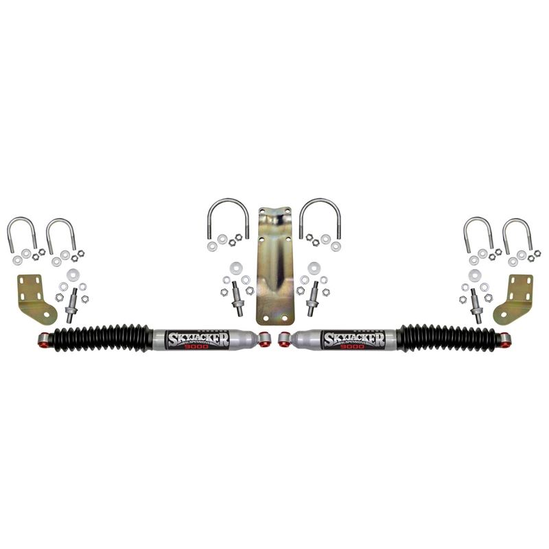 9000 Dual Stabilizer Kit With Silver Cylinders and