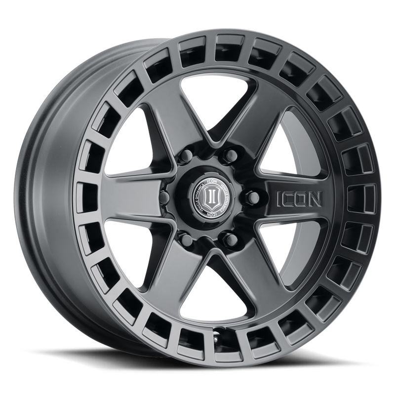 RAIDER SATIN BLACK - 17 X 8.5