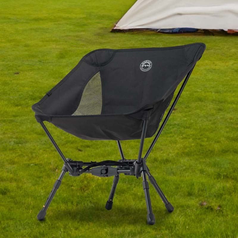 Compact Camping Chair Aluminum Base and Storage Ba