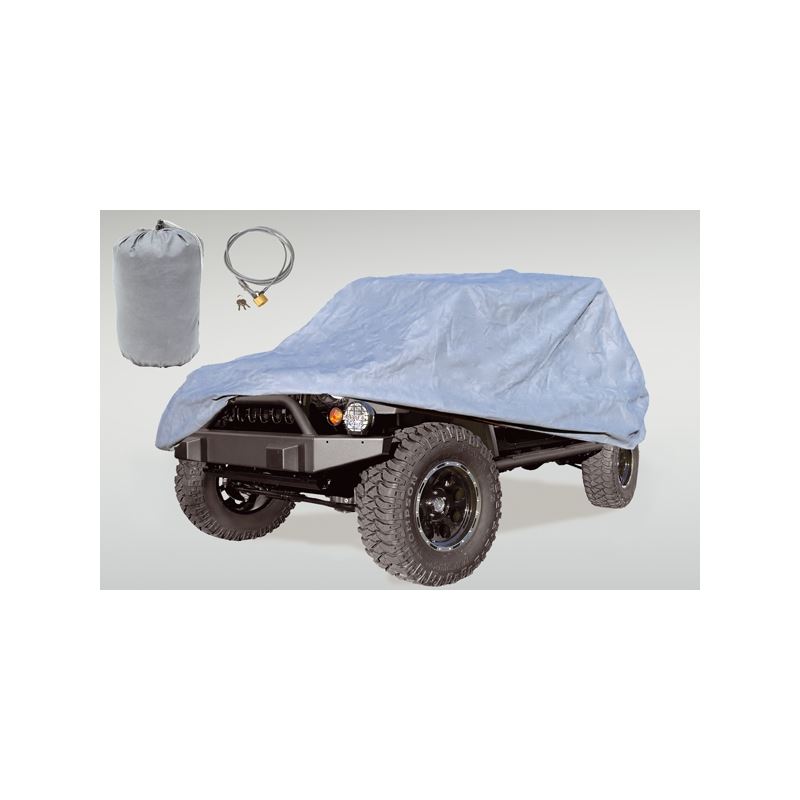 Full Car Cover Kit; 55-06 Jeep CJ/Wrangler YJ/TJ