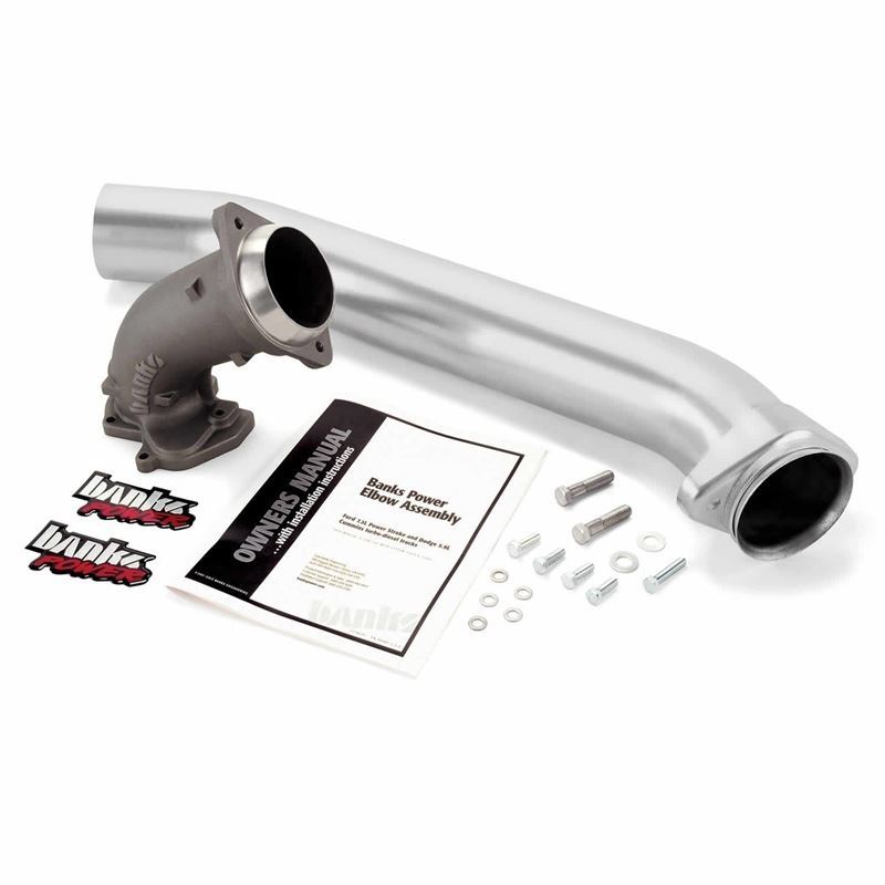 Power Elbow Kit, Includes Turbine Outlet Pipe And