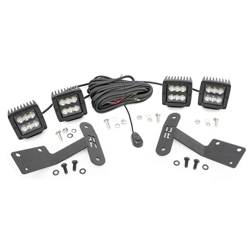 Toyota 2-inch LED Lower Windshield Ditch Kit