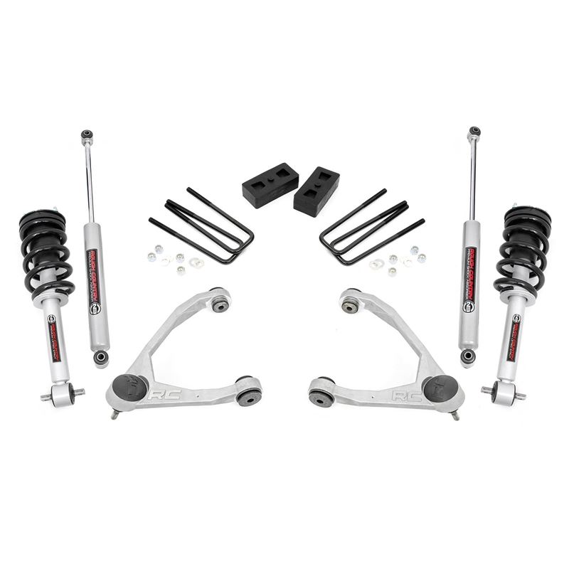 3.5 Inch Lift Kit Cast Steel N3 Strut Chevy/GMC 15