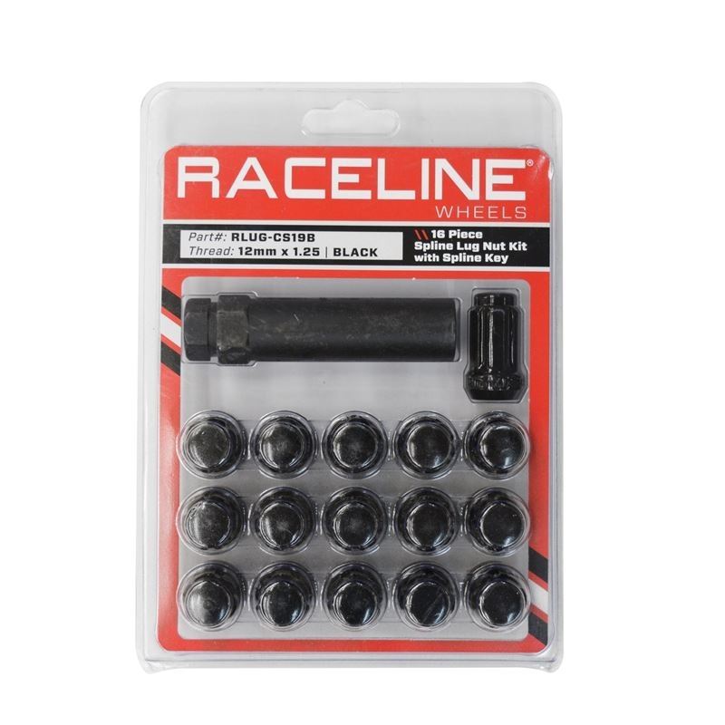 16pk 12x1.25 Spline Blk Cs Pack (RLUG-CS19B)