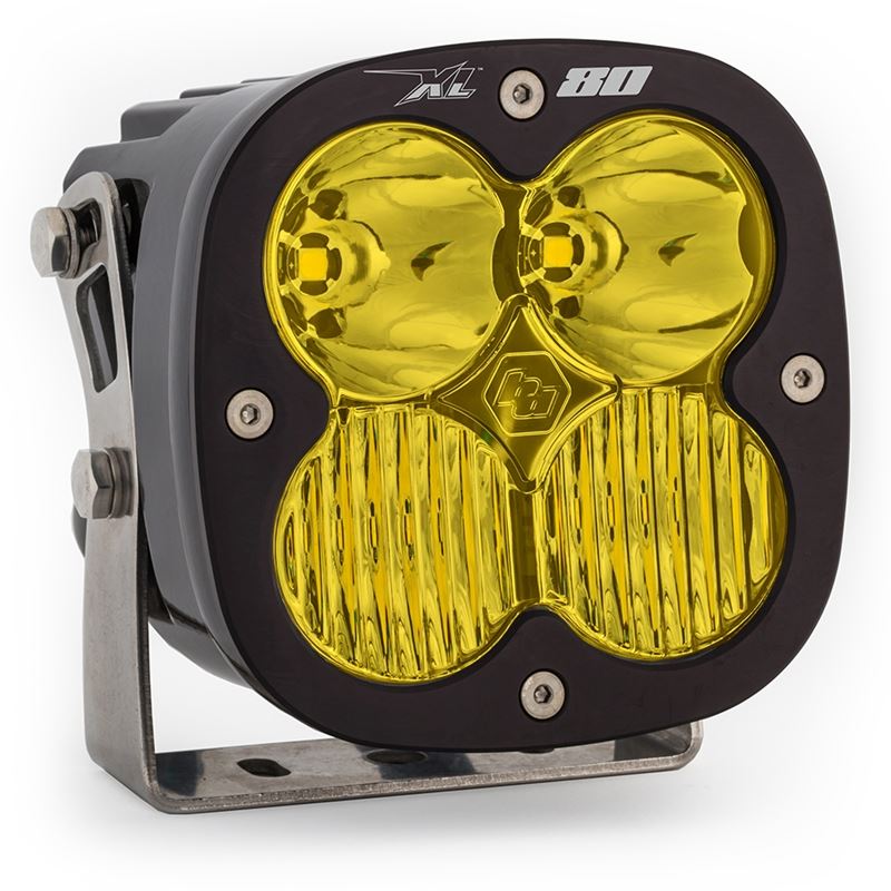 LED Light Pods Amber Lens Spot Each XL80 Driving/C