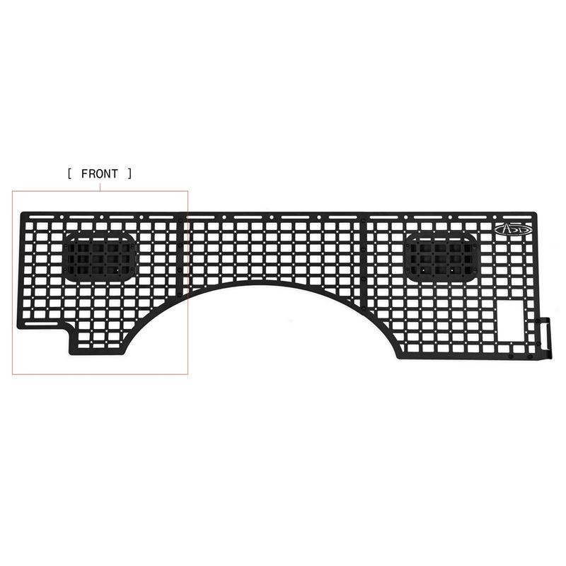 2023 Ford Super Duty Bed Side Molle Panels, Passen