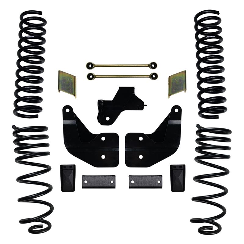 4.0 Inch Suspension Lift System with Rear Coil Spa