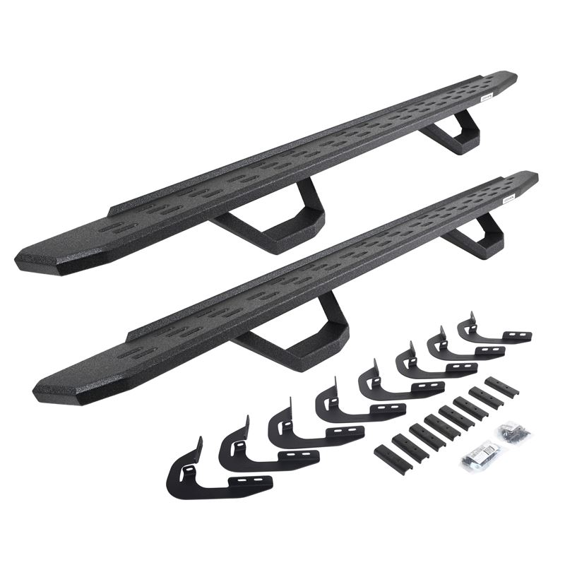 RB30 Running Boards with Mounting Brackets, 2 Pair