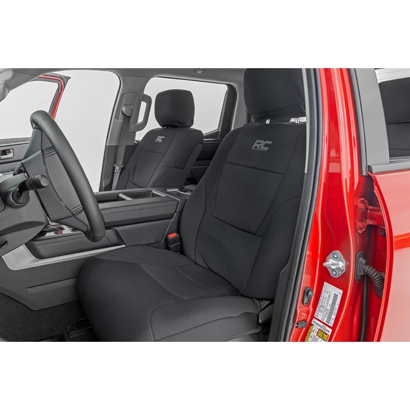 Seat Covers - No Rear Cup Holder - Toyota Tundra 2