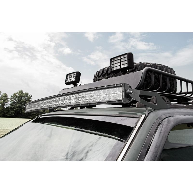 LED Light Mount Upper Windshield 50" Curved J