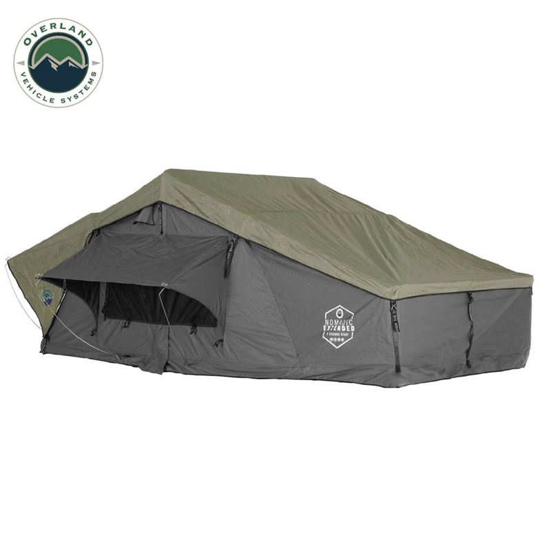 N2E Nomadic 2 Extended Roof Top Tent Gray Body Gre