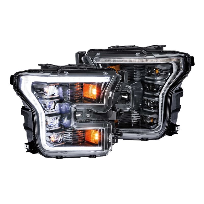 XB LED Headlights: Ford F150 (15-17) (Pair / ASM /