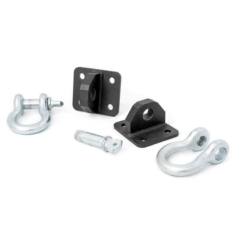 D Ring Shackles and Mounts TJ Stubby XJ Winch Jeep