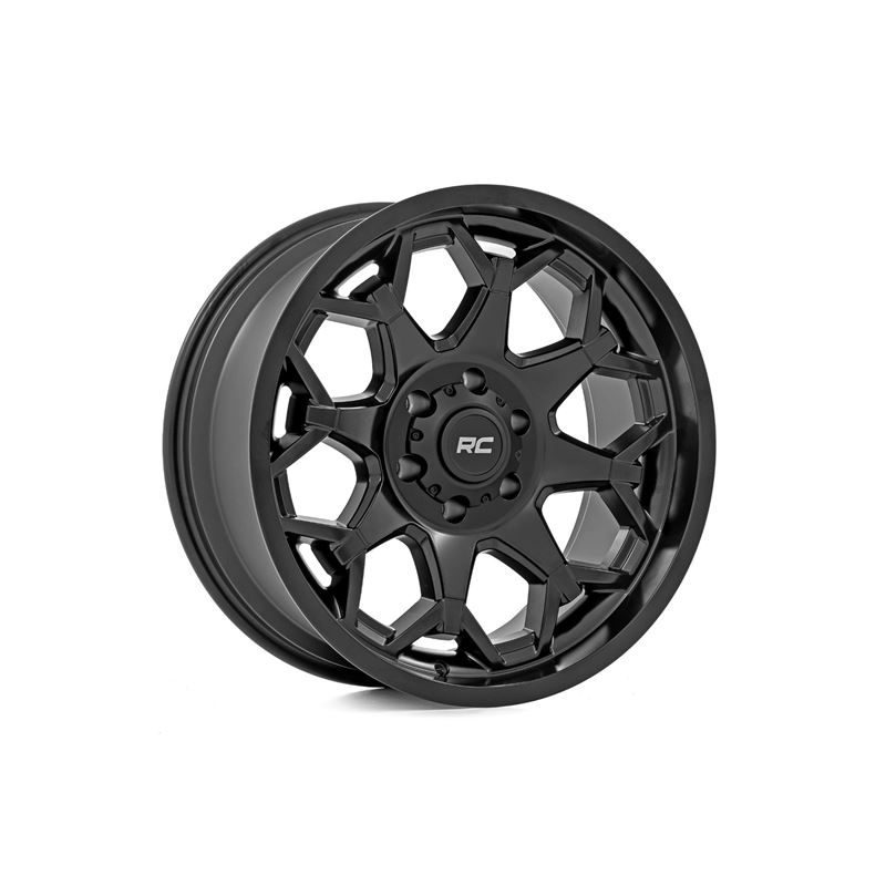 80 Series Wheel One-Piece Semi Gloss Black 20x10 6