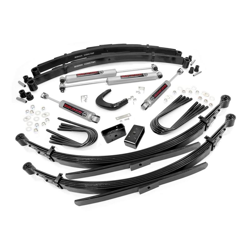 6 Inch Lift Kit 56 Inch RR Sprgs GMC Half-Ton Subu