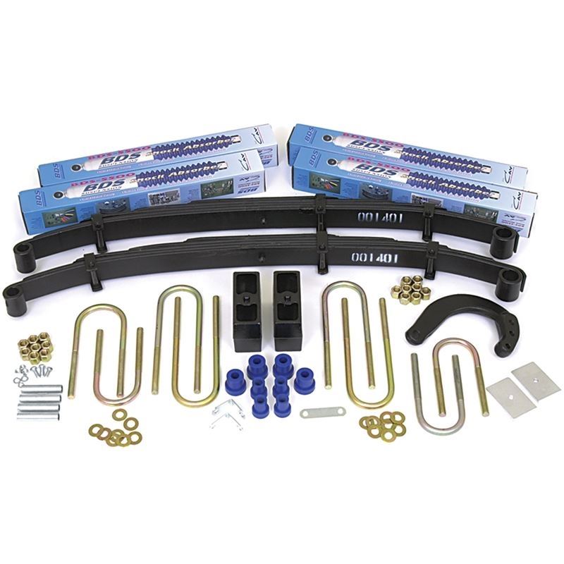 BDS - 4in Front/4in Rear - Springs 128H