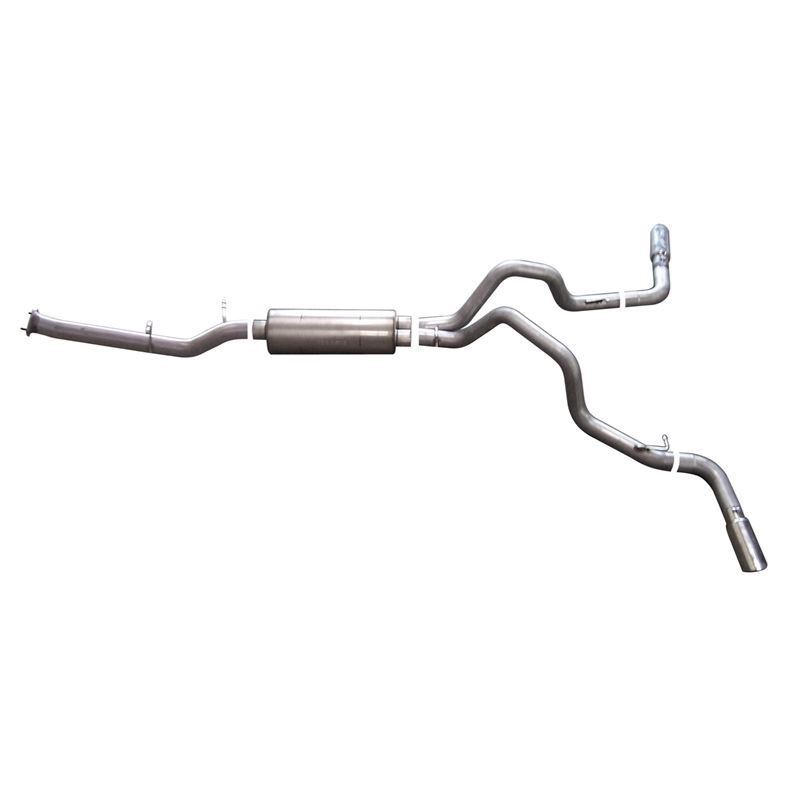 Cat Back Dual Extreme Exhaust System, Stainless (6