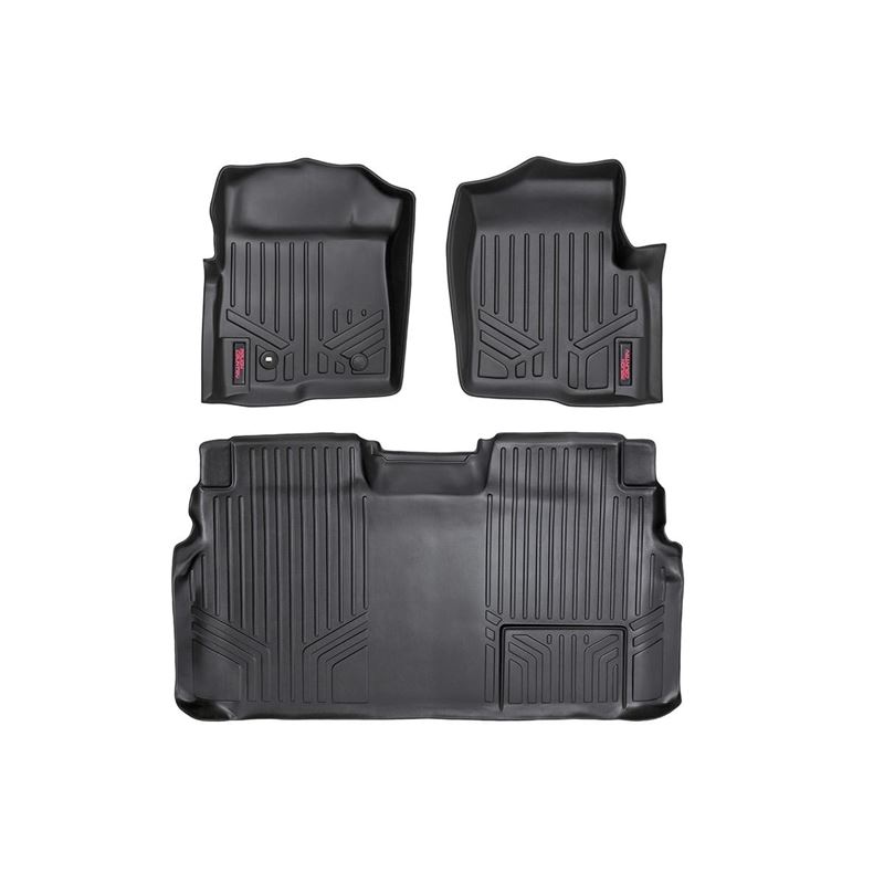 Floor Mats FR and RR 1 Ret Hook Ford F-150 2WD/4WD