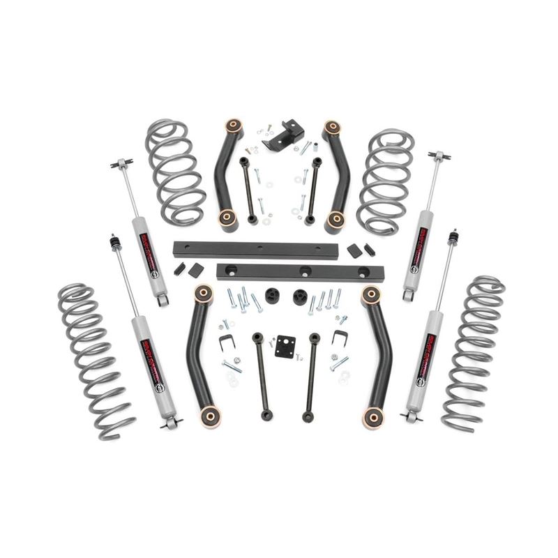 4 Inch Lift Kit Jeep Wrangler TJ 4WD (1997-2002) (