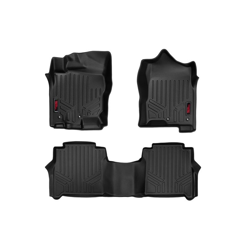 Floor Mats FR and RR Crew Cab Nissan Titan (17-24)