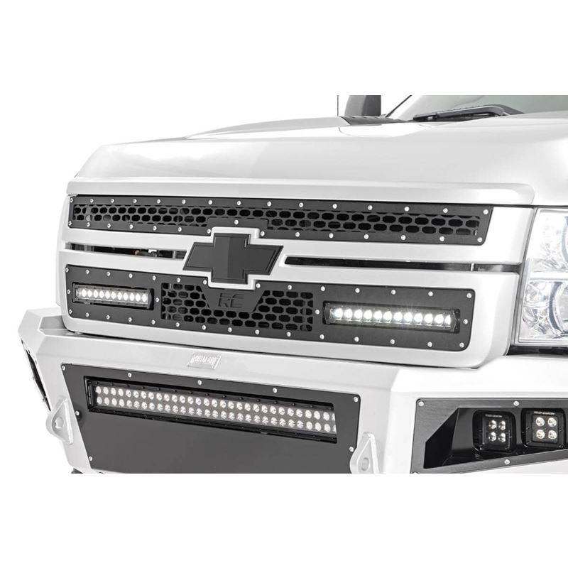Mesh Grille w/Dual 12 Inch Black Series LEDs 11-14