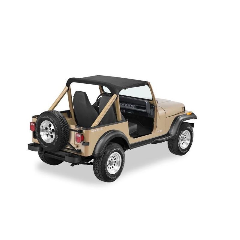 Bikini Top, Strapless - Jeep 1987-1991 Wrangler