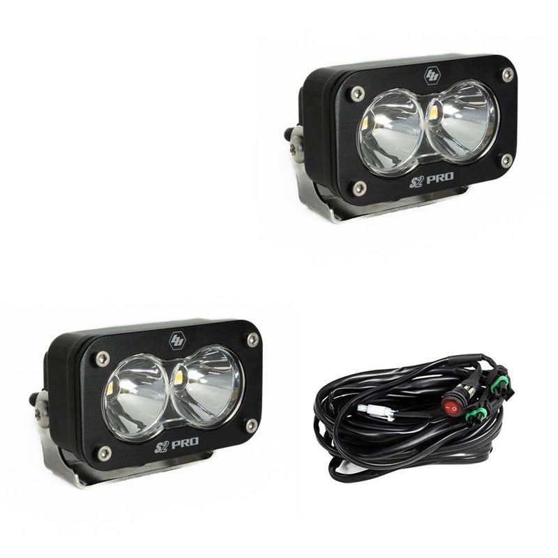 LED Light Pods Spot Pattern Pair S2 Pro Series (48
