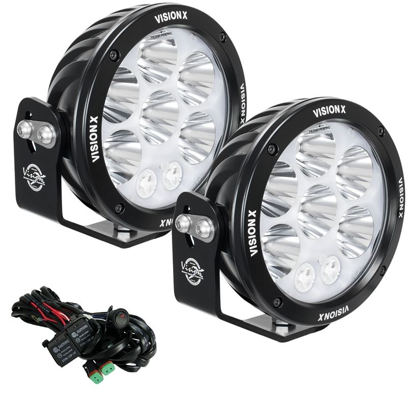 Pair Of 6.7" Cannon Adventure Halo 8 LED Ligh