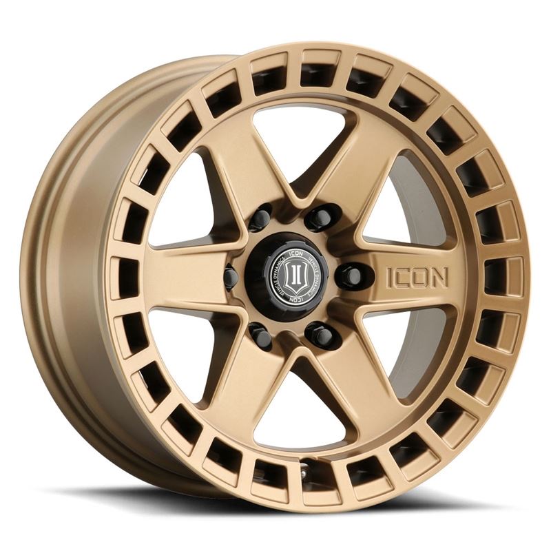 RAIDER SATIN BRASS - 17 X 8.5