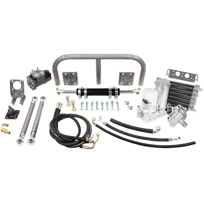 Universal Full Hydraulic Steering Kit - 8-inch Ram