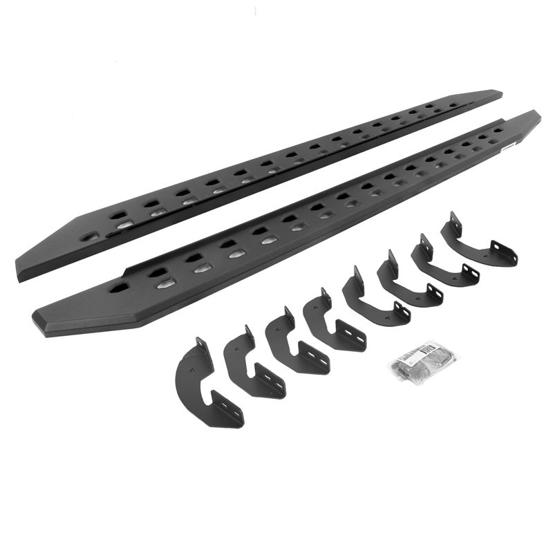 RB20 Slim Line Running Boards with Brackets Kit -