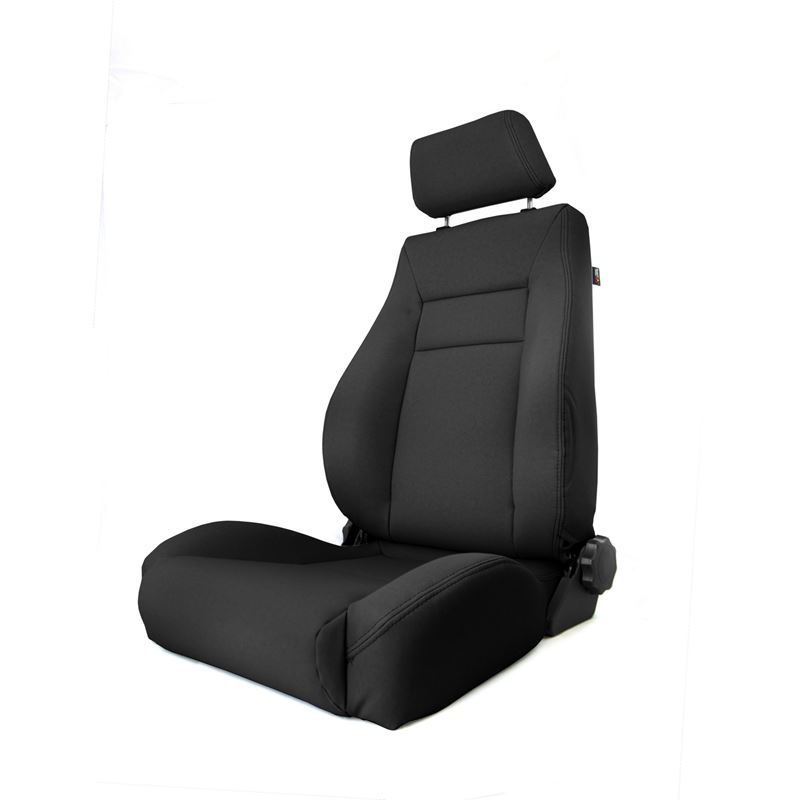 Ultra Front Seat, Reclinable, Black; 97-06 Jeep Wr