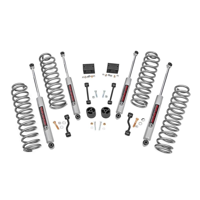 2.5 Inch Lift Kit Coils Jeep Wrangler Unlimited Ru