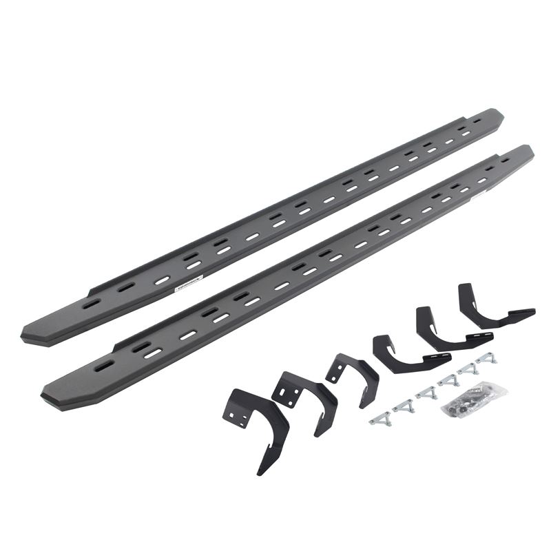 RB30 Slim Line Running Boards with Mounting Bracke